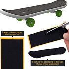 50PCS Proffessional Fingerboard Black Foam Grip Tape 38x110mm Skateboard Foam AU