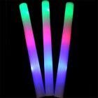 50PCS LED Foam Sticks RGB Thunder Wand Glow Sticks Flashing Light Rave Party AUS