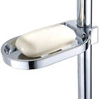 Adjustable Rail Slide Bathroom Bath Shower Soap Dishes Holder For 25 mm Hole AU