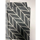 Geometric Cotton Linen Round Table Cloth Tassel Trim Dining Table Cover Deco AU