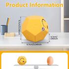 Cube Timer 450mAh Rechargeable Mini Time Management Cube Dodecagon Time Ball