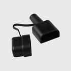 4PCS Waterproof 50A Anderson Plug Dust Cable Sheath Cover Black With Cap New AU