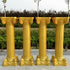 Decorative Plastic Roman Pot Pillar Column Gold Pedestal Wedding Party Deco