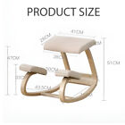 Ergonomic Kneeling Chair Rocking Office Desk Stool Upright Posture Support Seat