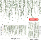 Self Adhesive Removable Wall Sticker & Decal | Hanging Leaves | Living Room