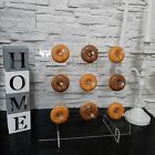 Acrylic Donuts Wall Display Stand Holder Candy Board Display Rack Party 9 Holes