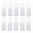 50PCS 30ml Needle Tip Applicator Bottle Clear Glue Dropper Dispenser Bottle Tool