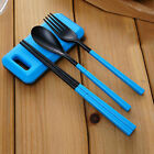 Portable Dinnerware Set Fork Folding Tableware Cutlery Chopsticks Travel