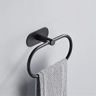 2X Stainless Steel Oval Towel Ring Rail Holder Wall Mounted Hand Towel Rack Bath