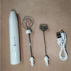 USB Charging Electric Egg Beater Milk Frother Handheld Drink Coffee Foamer NEW