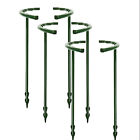 Half Round Garden Plant Vegetable Flower Support Stakes Sturdy Support Ring Cage