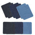 24x Assorted Iron On Denim Fabric Mending Patches Repair Kits For Denim Jeans AU