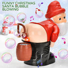 Bubble Maker Toy Santa Claus Funny Music Automatic Fart Bubble Blower Lights DM