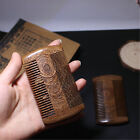 UP TO 4X Men Handcrafted Sandalwood Anti-Static Wooden Beard Mustache Hair Comb