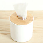 2PCS Tissue Box Holder Dispenser Paper Storage Napkin Case Wooden Cover Organize