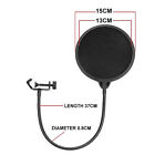 4pcs Studio Double Microphone Pop Filter Round Shape Mic Wind Mask Shield Screen