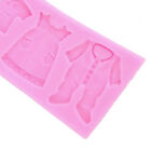 3D Baby Clothes Cake Decorating Fondant Mould Silicone Baking Mold Chocolate RAU