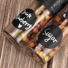 Jar Labels Bottle Stickers Blackboard Chalk Pen Kitchen Pantry Spice AUS