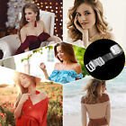 3Pairs Adjustable Transparent Invisible Bra Strap Clear Underwear Shoulder Strap