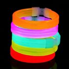 UP to 100Pcs Mixed Colour Glow Sticks Bracelets Party Glowsticks Glow in the dark AU