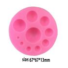 Semicircle Ball Pearl Silicone Mold Chocolate Candy Fondant Cake Baking Mould AU