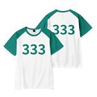 Squid Game 456 333 Cosplay Squid Season 2 Survival Game T-Shirt Costume Party