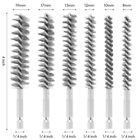Stainless Steel Wire Brush Bore Cleaning Brush 1/4