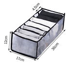 7 Grids Clothes Storage Bag Jeans Pants Drawer Organizer Divider Boxes Foldable