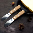 2 Butter Knife Spreader Cheese Slicer Sandwich Cream Spatula Desert Tool Cutlery