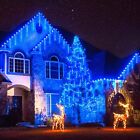 LED Solar Lights Meteor Shower Rain Christmas Tree String Lights Garden Outdoor