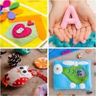 40pcs Squares Non Woven Felt Fabric Sheets For Kids DIY Art Handcraft Mix Colour