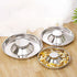 Feeder Bowl Stainless Dish Puppy Dog Pet Cat Litter Food Feeding Weaning Bowl AU
