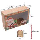 Christmas Cookie Candy Boxes Baking Gift Box Holiday Christmas Treat Box
