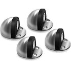 10X Stainless Steel Magnetic Door Stopper Anti-Collision Floor Stop Holder Catch