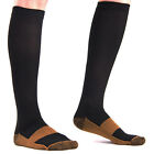 3 Pairs Compression Socks Copper Medical Stockings Travel Running Anti Fatigue