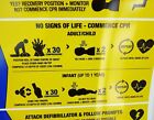 CPR Pool Sign 2024 updated DRSABCD PVC Swimming Pool Safety Sign - Aussie Gold