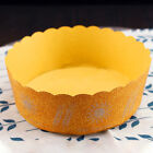100PCS  High Temperature Kraft Paper Bread Cupcake Holder Resistant Paper Cup