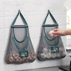 Kichen Hanging Mesh Storage Bags Wall Mount Fruit Vegetable Holder