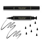 MISS ROSE -Winged Eyeliner Stamp Waterproof Makeup Eye Liner Pencil Black Liquid