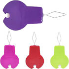 20X Simple DIY Needle Threader Threading Hand Threading With Cutting Edge Tools