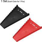 2X Wrench Organizer Magnetic Storage Rack Plastic Spanner Tools Holders 12 Slots