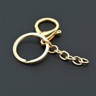 10 PCS Swivel Lobster Clasp Trigger Clip Key Ring Keychain Split Ring DIY Hook