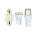 13pcs T10 LED 12V Light Car Bright White Festoon Globe Bulb Interior Kit 31MM AU