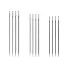 12PCS Easy Self Threading Hand Sewing Needles Assorted Sizes for DIY Stitching