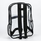 Transparent Backpack Bag Clear PVC Travel Shoulder Bag School Bag Strap Book Bag