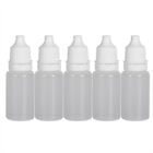 100pcs 5ml Empty Plastic Dropper Bottle Squeezable Drop Liquid Container Clear