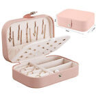 Travel Jewellery Box Organizer Leather Ornaments Jewelry Case Storage Portable