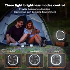 20000mAh Portable Camping Fan Hanging With LED Light Tent Fans USB Rechargeable