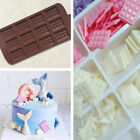 Chocolate Bar Silicone Cookie Baking Cake Candy Ice Tray Jelly Mould DIY Mold