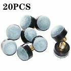 Commercial Quality Soft Pool Snooker Billiards CUE TIPS Screw On Type 10mm AU